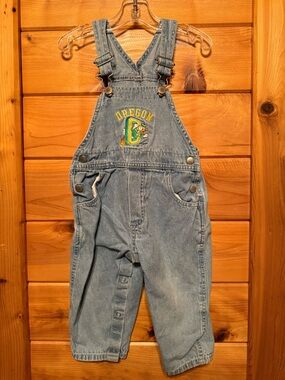 Vintage Gear For Sports Oregon Ducks Babies Overalls 18 months